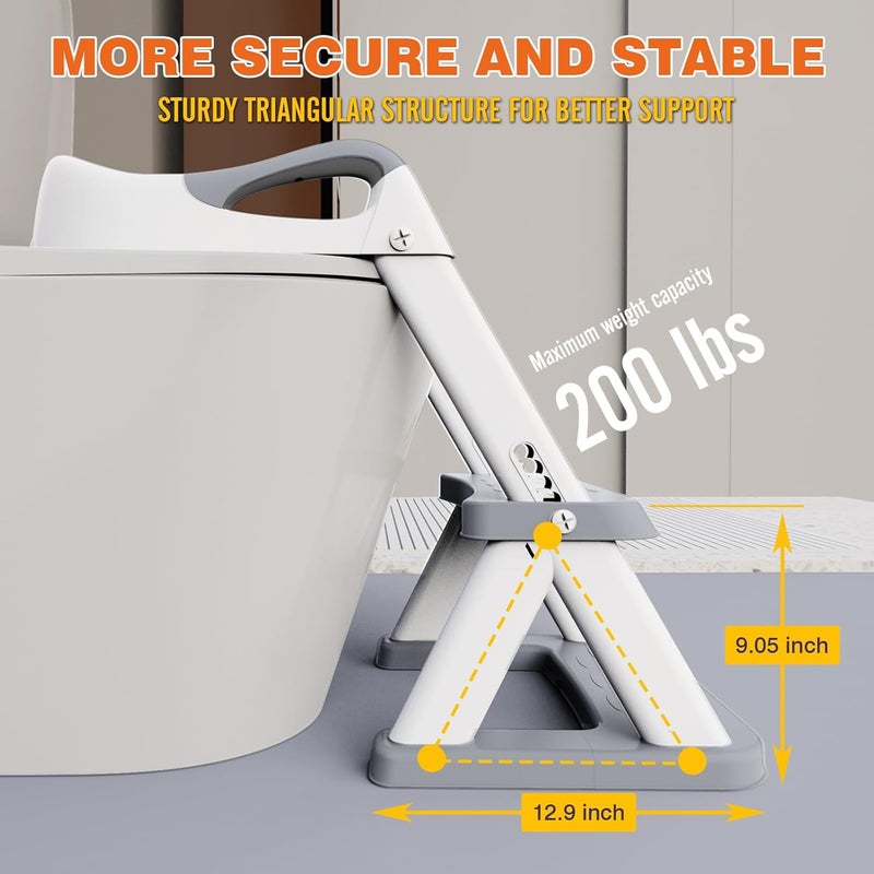 SKYROKU Potty Seat for Toilet with Step Stool Ladder - Image 5
